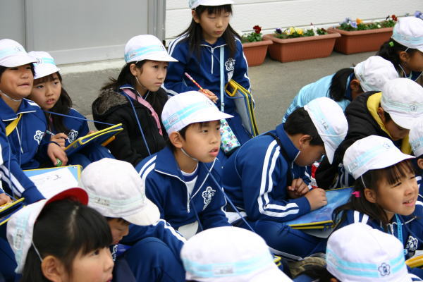大浦小3年生の皆さん